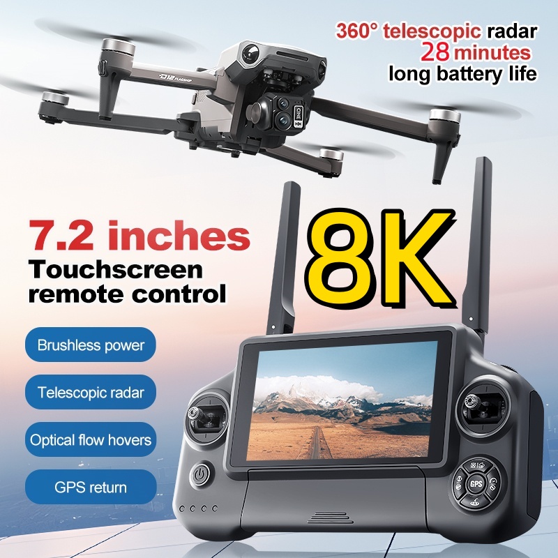 8K 3 Axis Gimbal Brushless 7.2 - Drone Gimbal のレビューと価格