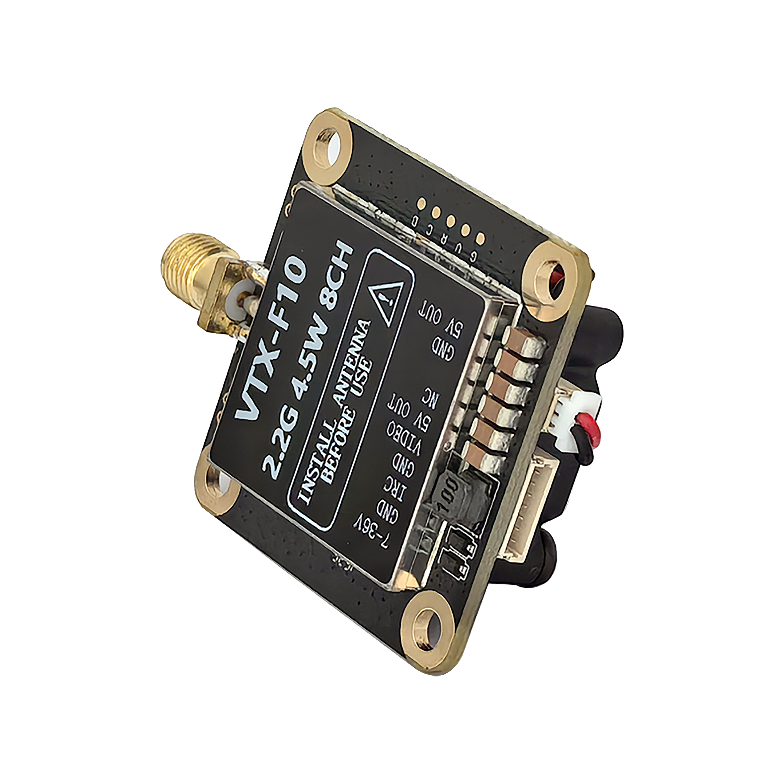 2.0-2.2G 4.5W VTX 8CH FPV Vide - Drone Receiver のレビューと価格