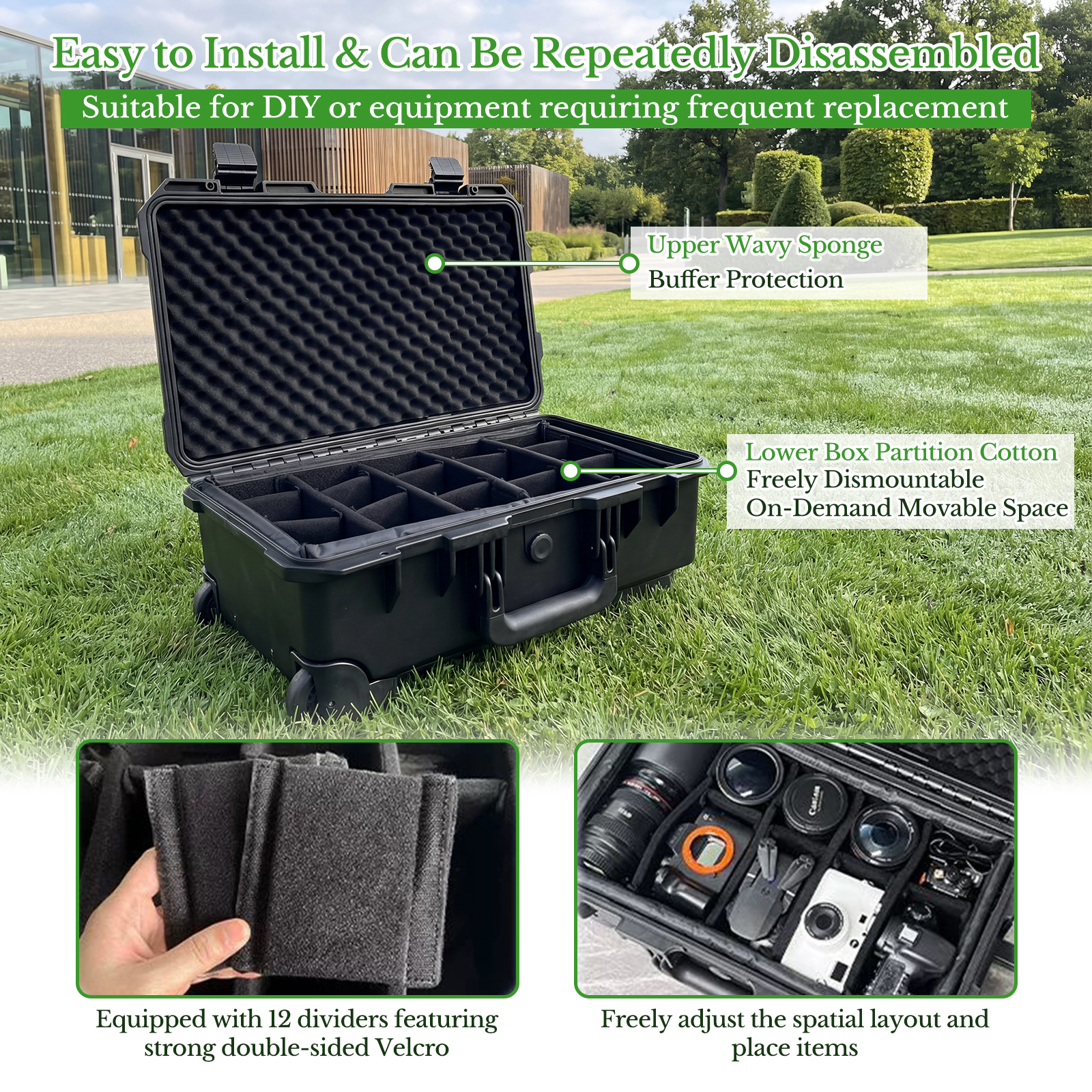 Professional Large Hard Rollin - Drone Frame のレビューと価格