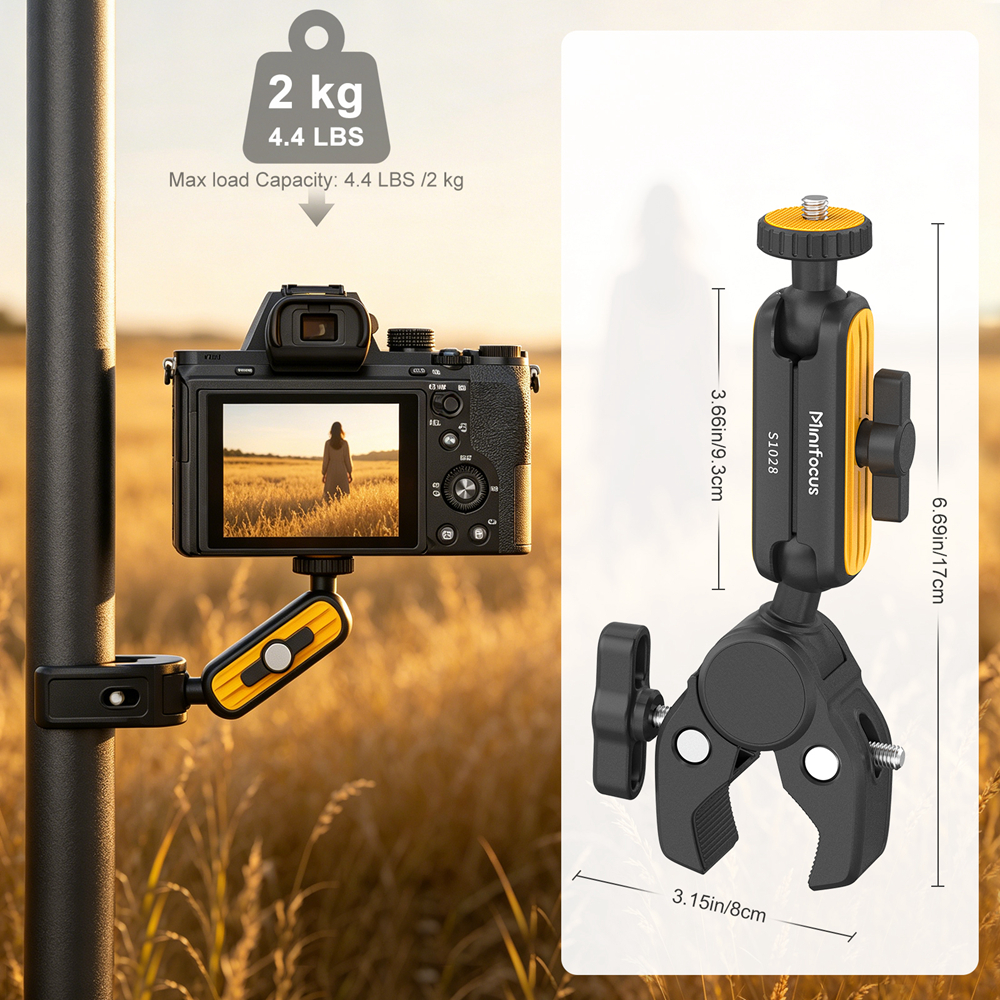 Super Clamp with 360° Dual Bal - Drone Arm のレビューと価格