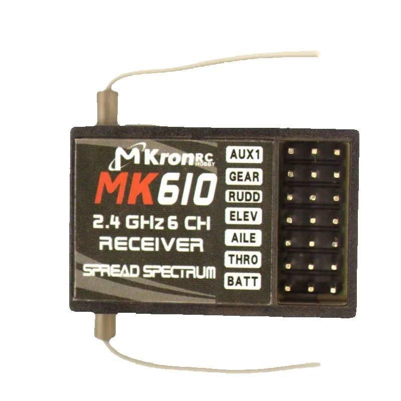 DSM2 MK610 AR6100 2.4G 6CH RC  - Drone Battery のレビューと価格