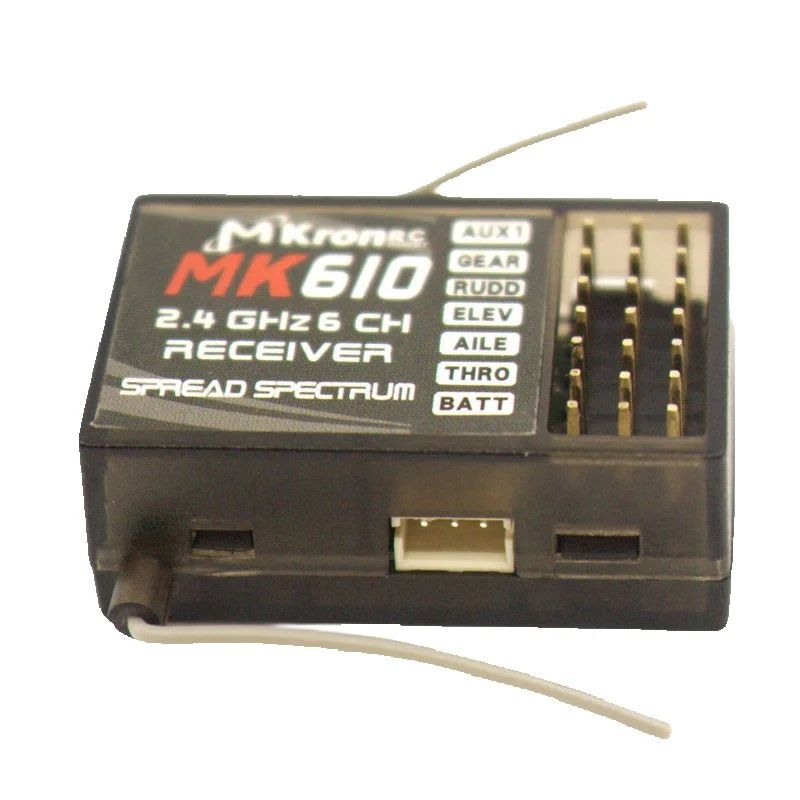 DSM2 MK610 AR6100 2.4G 6CH RC  - Drone Battery のレビューと価格