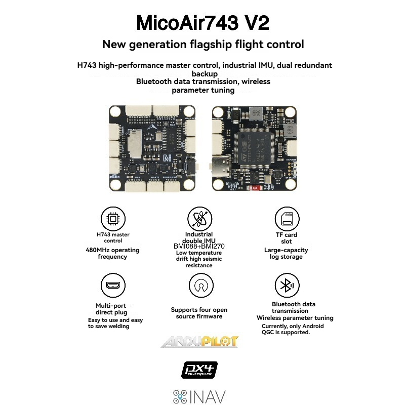 MicoAir743 V2   Flight Control - Drone Flight Controller のレビューと価格