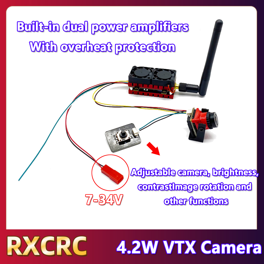 RXCRC 5.8G 48CH 4.2W High Powe - Drone Frame のレビューと価格
