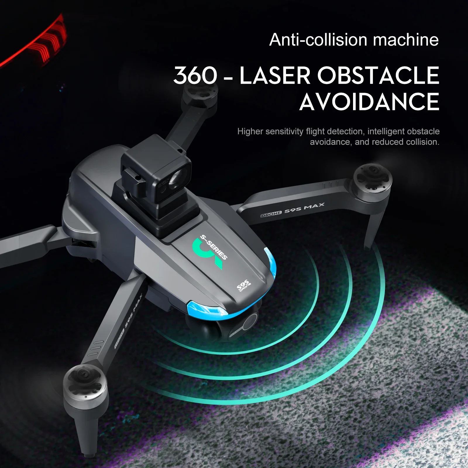 NEW S9S MAX MINI Drone 4K 2-Ax - Drone Gps Module のレビューと価格