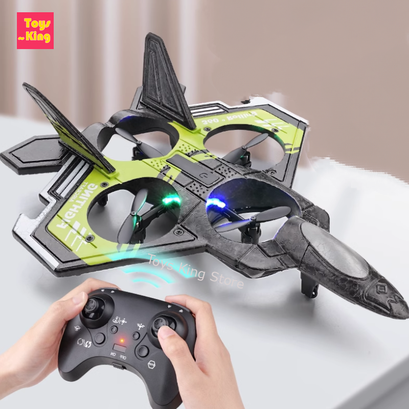 S98 RC Foam Stunt Aircraft Toy - Drone Led Light のレビューと価格