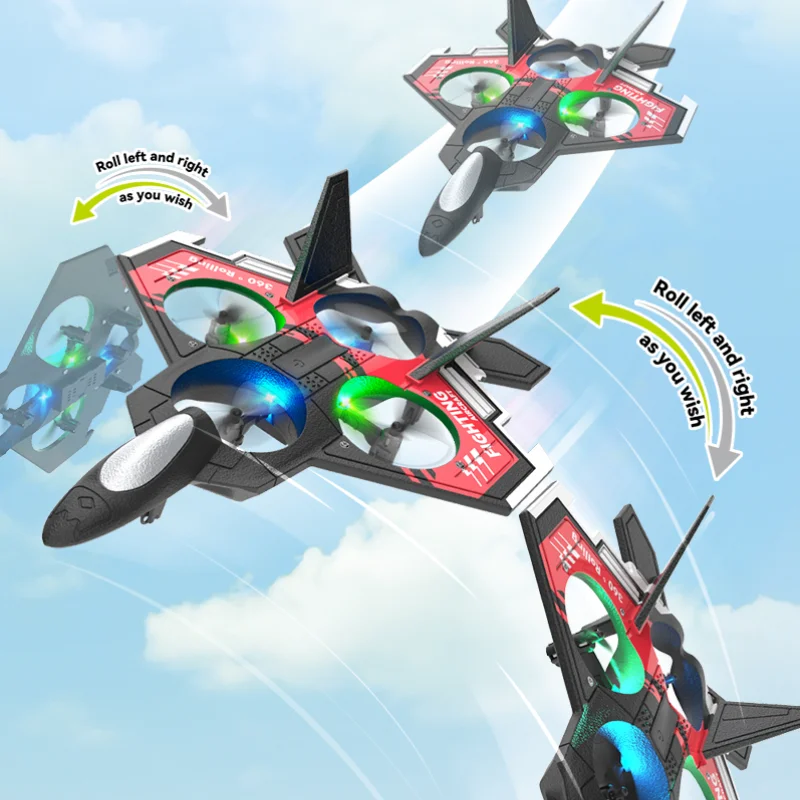 S98 RC Foam Stunt Aircraft Toy - Drone Led Light のレビューと価格