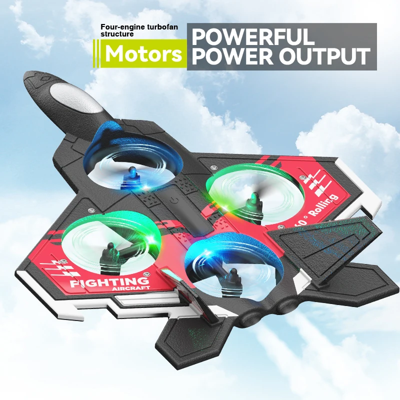 S98 RC Foam Stunt Aircraft Toy - Drone Led Light のレビューと価格