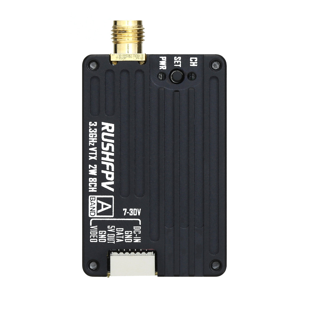 RUSHFPV 3.3G 2W VTX Transmitte - Drone Receiver のレビューと価格