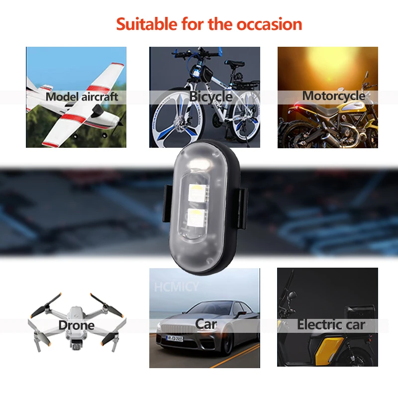 Motorcycle Aircraft Lights RGB - Drone Led Light のレビューと価格
