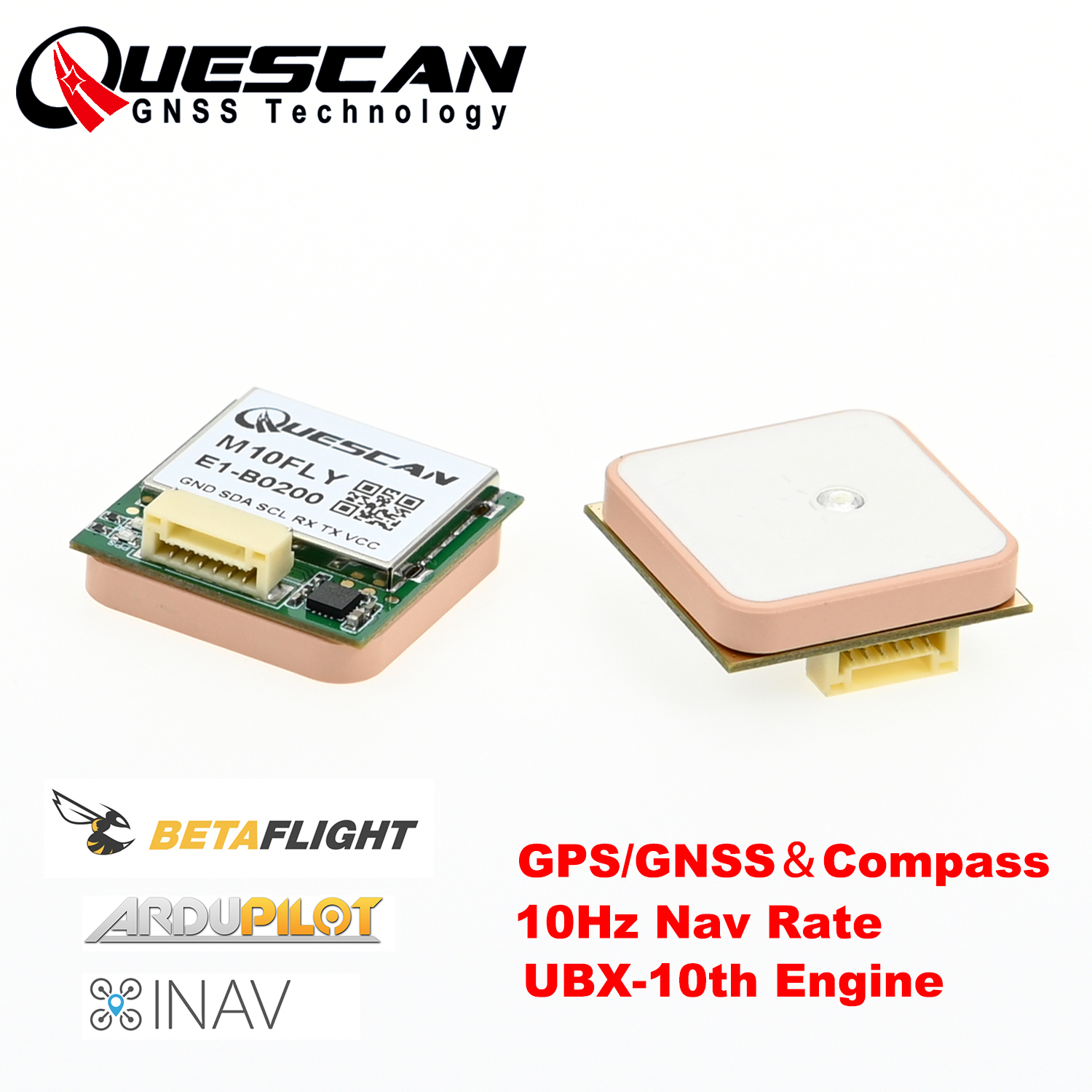 Quescan 25mm*25mm M10FLY 10Hz  - Drone Compass のレビューと価格