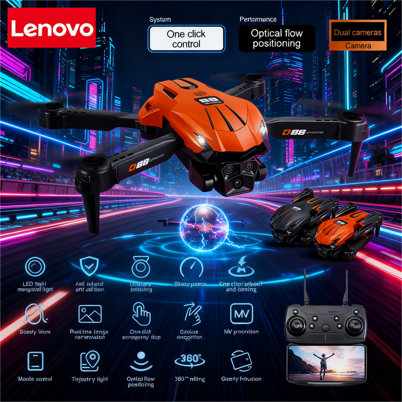 Lenovo D88 Drone 8K Aerial HD  - Drone Gps Mount のレビューと価格