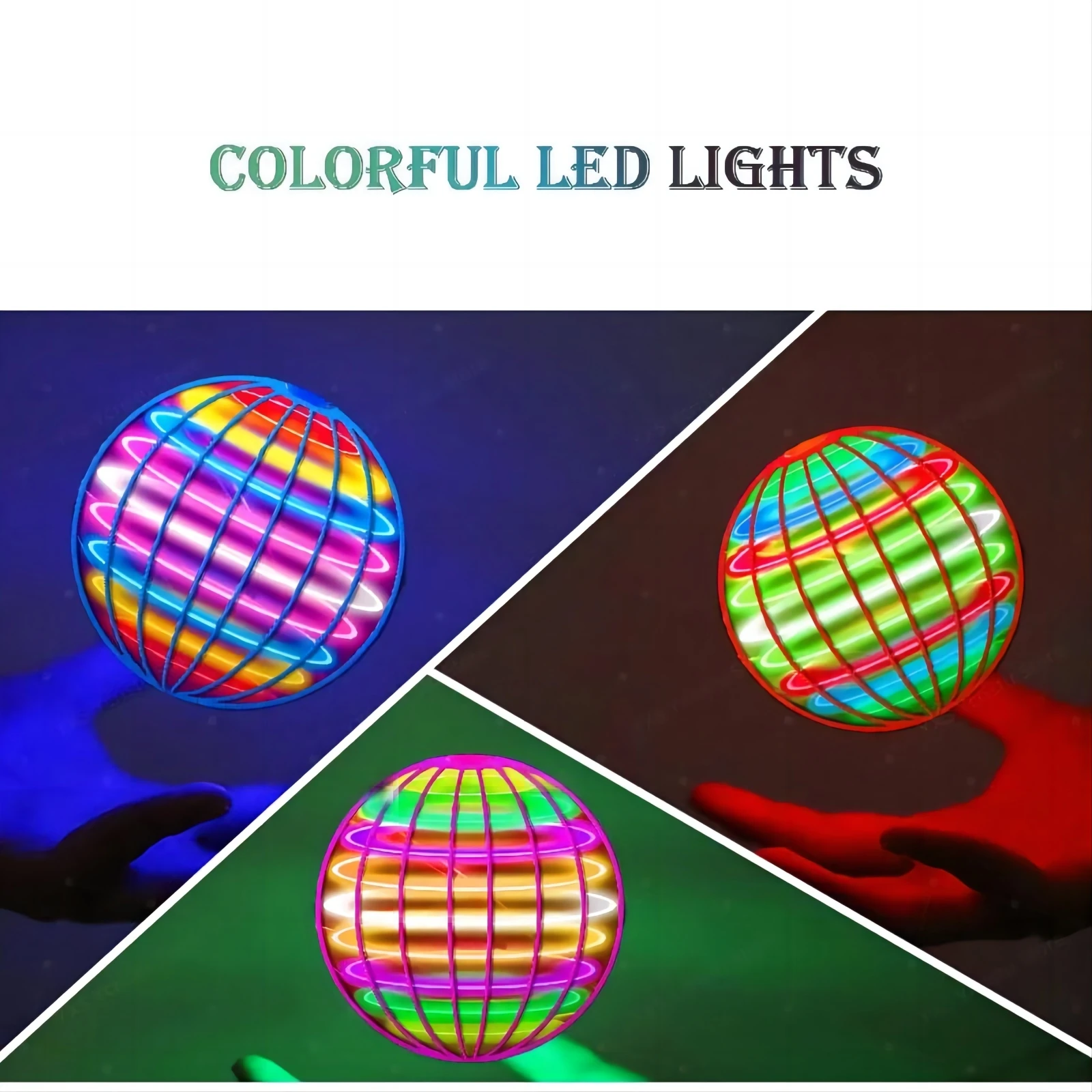 LED Light Up Flying Orb Boomer - Drone Battery のレビューと価格