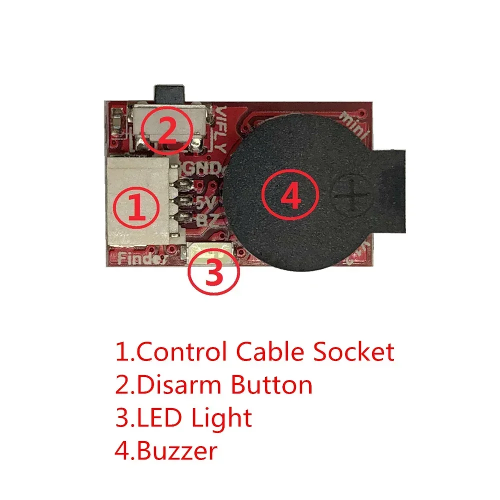 VIFLY Finder Mini - 100DB Micr - Drone Buzzer のレビューと価格