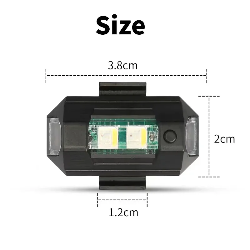 Motorcycle Lights Drone Strobe - Drone Led Light のレビューと価格