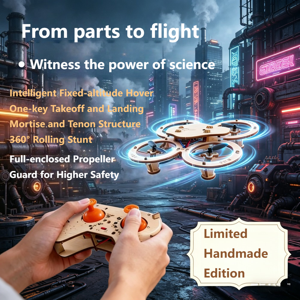 2026 New Wooden DIY Assembled  - Drone Battery のレビューと価格