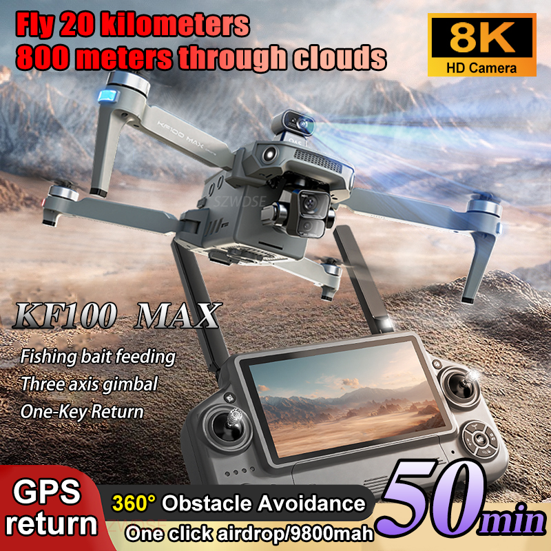 SJRC KF100 MAX 8K UHD Photo HD - Drone Gimbal のレビューと価格