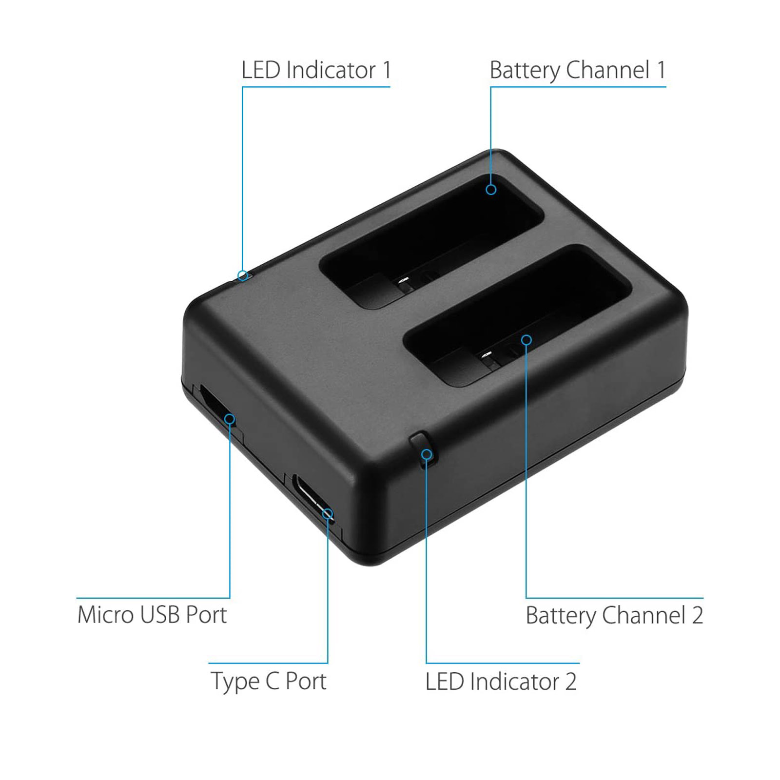 Suitable for GOPRO Hero 5 Char - Drone Battery のレビューと価格