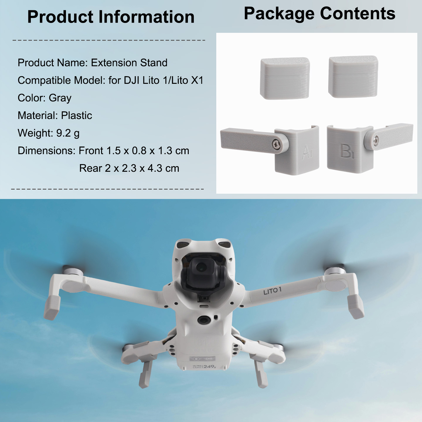 Landing Gear Extender for DJI  - Drone Landing Gear のレビューと価格