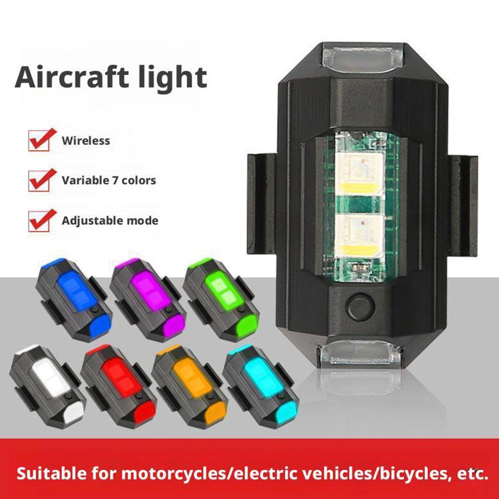 2PCS Mini LED Strobe Lights De - Drone Led Light のレビューと価格