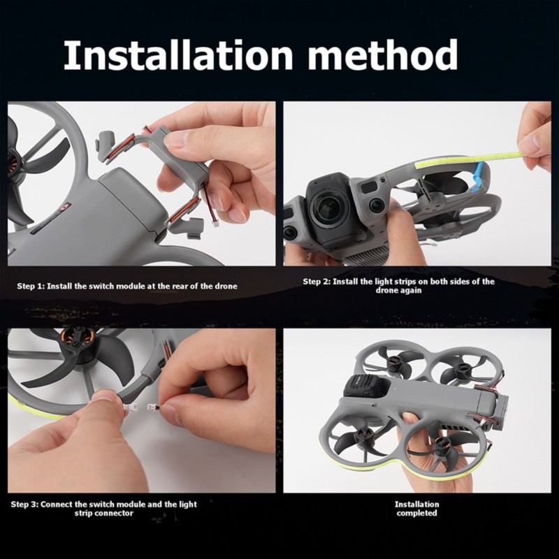 FULL-LED Light Strip For DJI A - Drone Led Light のレビューと価格