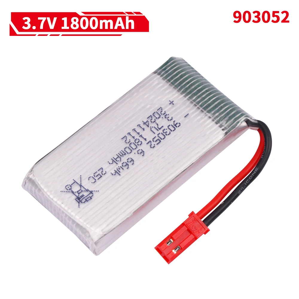 3.7V 1800mAh 903052 lipo Batte - Drone Charger のレビューと価格