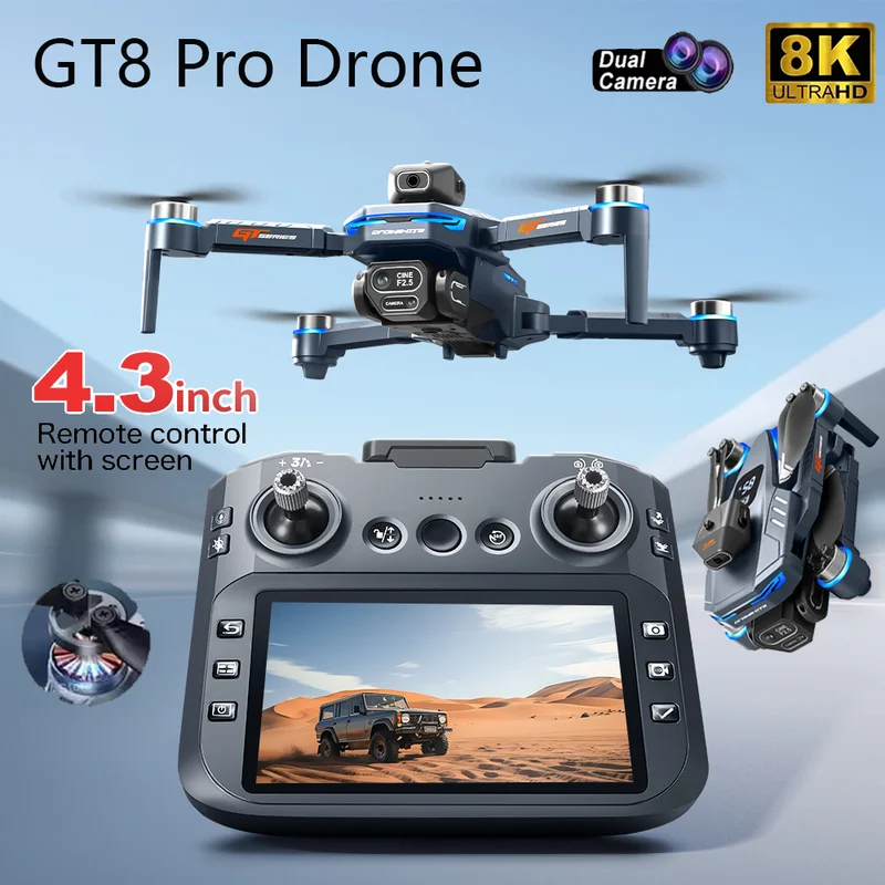 2026 New GT8 Drone GPS 8K Prof - Drone Gps Module のレビューと価格