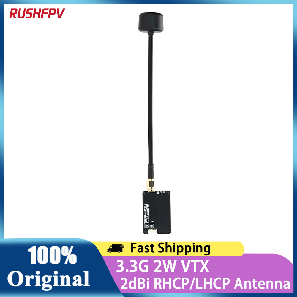 RUSHFPV 3.3G 2W VTX Video Tran - Drone Transmitter のレビューと価格