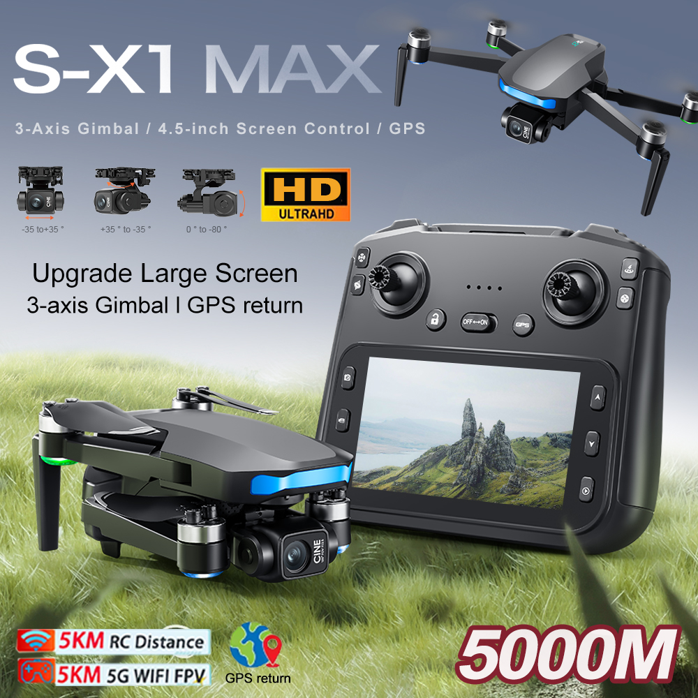 New S-X1 MAX Drone GPS 8K Prof - Drone Gps Module のレビューと価格
