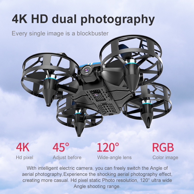NEW Mini Drone 812PRO professi - Drone Gimbal のレビューと価格
