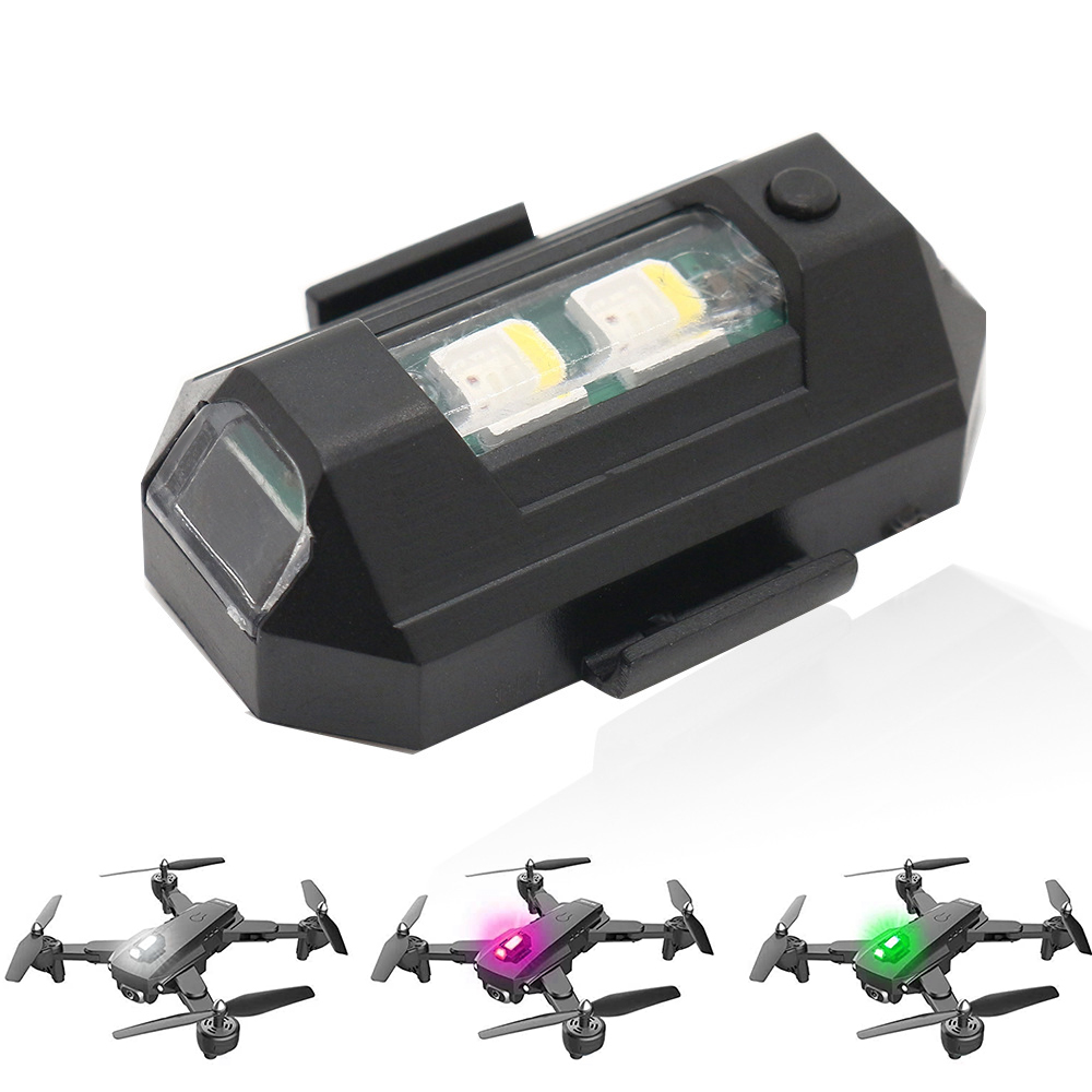Motorcycle LED RGB Warning Lig - Drone Led Light のレビューと価格